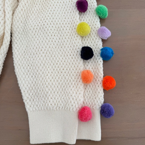 Anthropologie Emilia Pommed Pullover Boho Unique - Picture 8 of 13